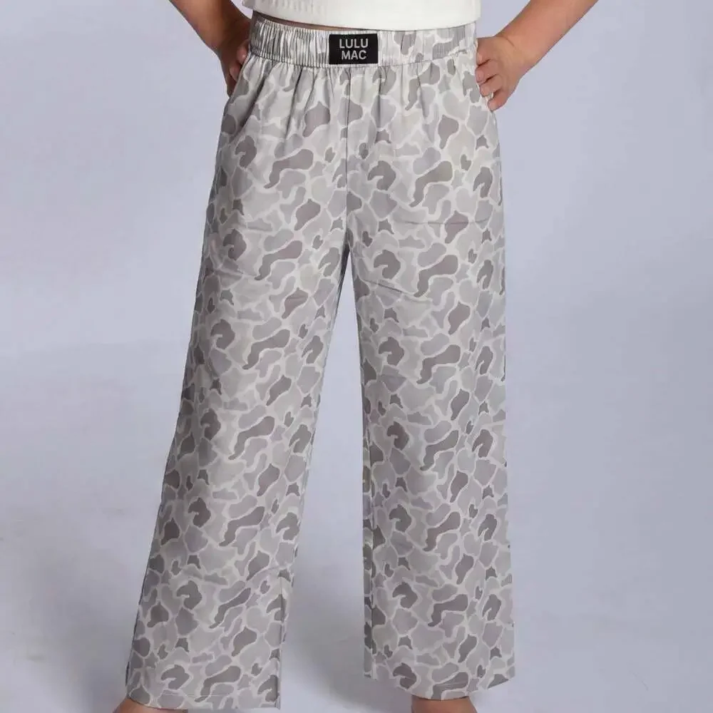 Lulu Mac - Youth -WHITE CAMO-Pants